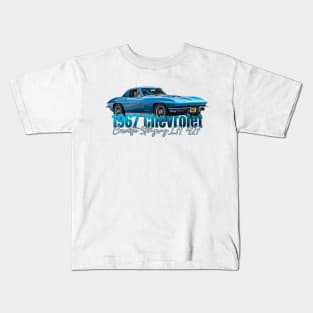 1967 Chevrolet Corvette Stingray L71 427 Kids T-Shirt